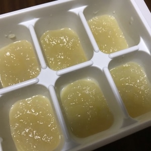 【離乳食初期】玉ねぎのすり潰し(冷凍ストック)